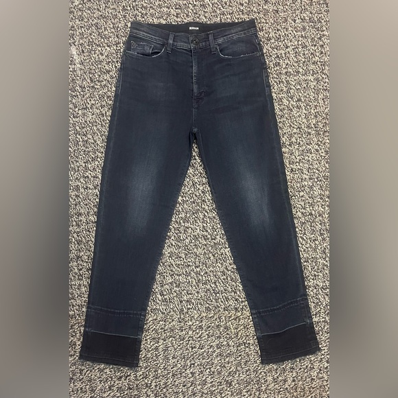 Hudson Jeans | High Rise Cropped Skinny | Dark Wash Luxe Fit | NWOT Size 27 - Picture 1 of 5